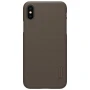 Nillkin Super Frosted Shield Matte cover case for Apple iPhone XS, iPhone X (without LOGO cutout) order from official NILLKIN store
